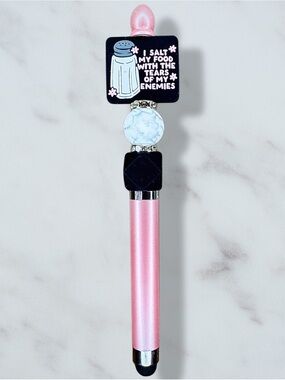 I Salt My Food With The Tears Of My Enemies Novelty Stylus & Pen